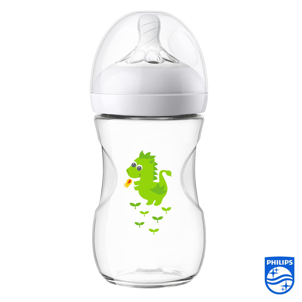 Philips Avent Natural Feeding Bottle with Dragon Design, 260ml – SCF070/24