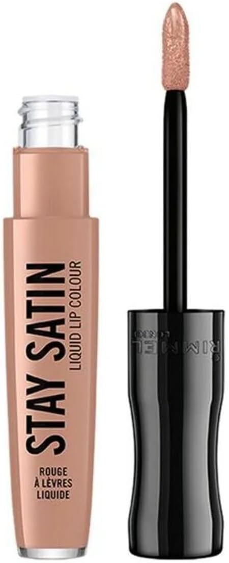 Rimmel London Stay Satin Liquid Lipstick, Obsession, 5.5 ml