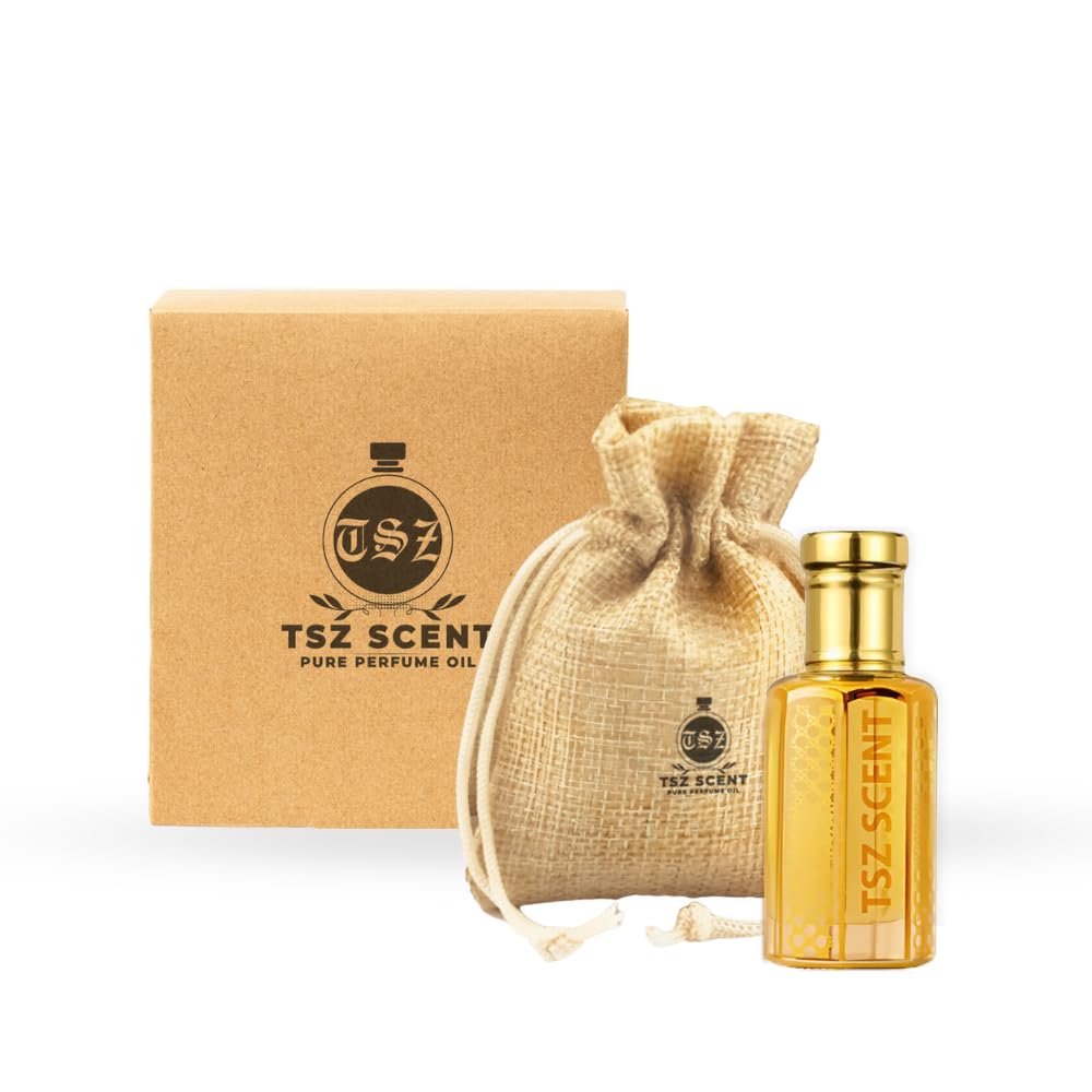 TSZ Scent ChocoCream Perfume Oil 12ml - Sweet Chocolate & Musk Fragrance for Women and Men, Luxurious Long-Lasting Body Oil, Perfect for Gifting