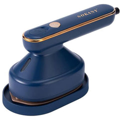 SOKANY SK-3071B 1200W Vertical Steam Travel Iron, 125ml Tank, Lightweight Mini Steam Iron, Perfect for Travel, Quilting & Sewing(SK-3071B)