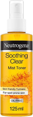 Neutrogena, Soothing Clear Mist Toner, Refreshes & Calms Stressed Skin, 125ml