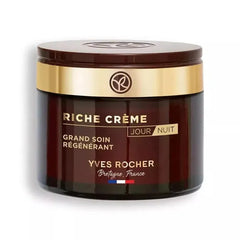 Yves Rocher Riche Creme Face Aging Mature Skin Day & Night Cream Women Skin Care Anti Wrinkle - 75 ml /2.5 fl.oz