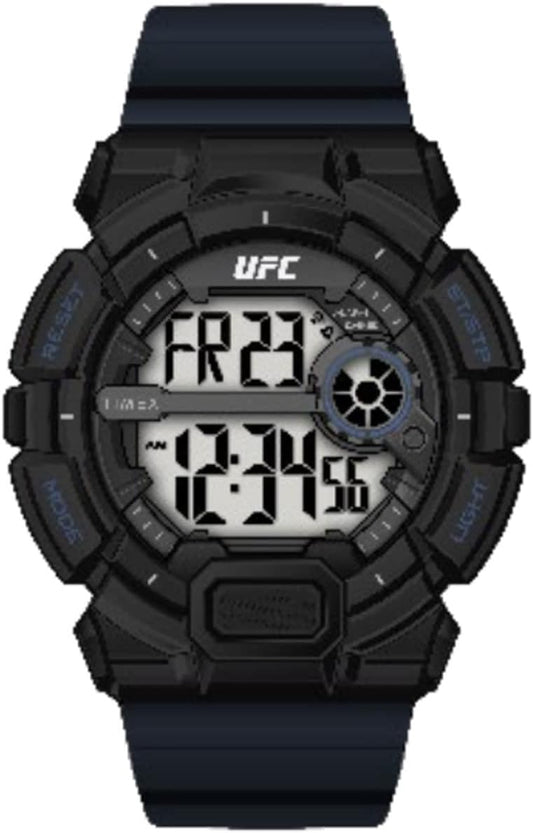 Timex UFC Men's 50mm Black Resin Strap Chronograph Watch TW5M53400