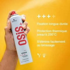 Schwarzkopf Professional OSiS+ Freeze Hold Hair Spray 500 m Unscented Coated