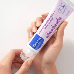 Mustela, Hair Styler & Skin Freshener for Baby, 200 ml & 2 3 Vitamin Barrier Cream 50ml