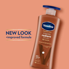 Vaseline Cocoa Radiant Body Lotion, 2 X 400ml
