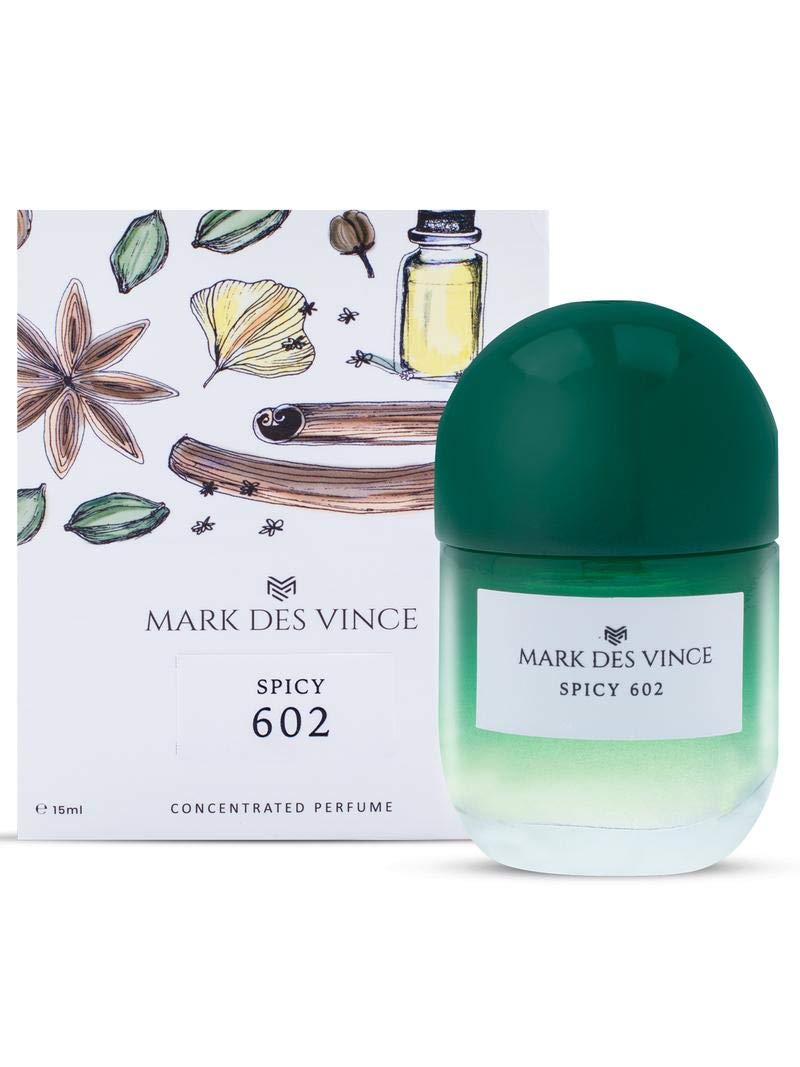 Mark Des Vince Spicy 602 Concentrated Perfume For Unisex, 15ML