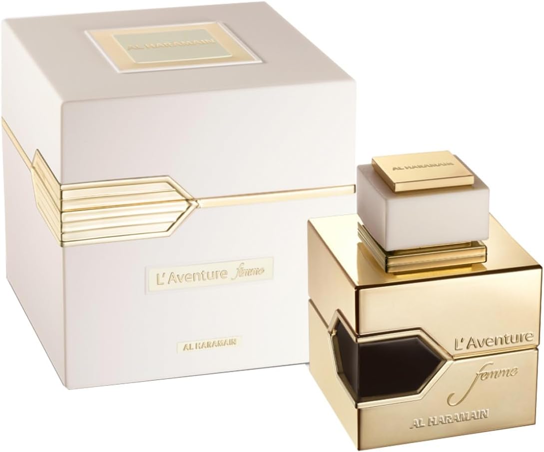 Al Haramain L'aventure Femme 100ml Eau De Parfum Spray | Luxury Fragrance for Women and Men | Arabian Perfumes for Women