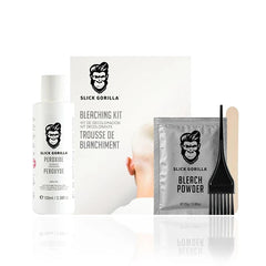 Slick Gorilla Hair Bleaching Kit Blonde Hair Dye for Men | Hair Lightening Kit with Permanent Hair Lightener | Blonde Hair Dye | DIY At-Home Hair Bleaching