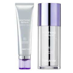 Dermafirm Soothing Repair Toning Cream & Serum Set Korean Skincare for Acne, Wrinkles, and Radiant Skin