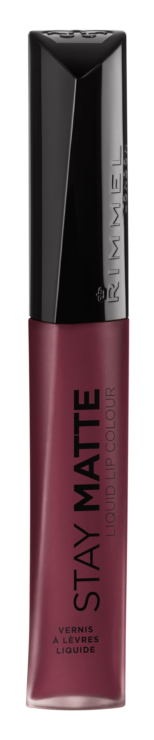 Rimmel London Stay Matte Liquid Lip Color with Full Coverage Kiss-Proof Waterproof Matte Lipstick Formula that Lasts 12 Hours - 860 Trust You, .21oz