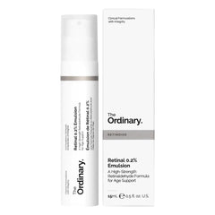 The Ordinary Retinal 0.2% Emulsion, Highly Effective Retinoid Serum for Intensive Anti-Ageing Care, 15 ml