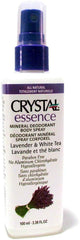 Crystal Essence Deodorant Spray Lavender & White Tea 4 Oz 4 Ounce