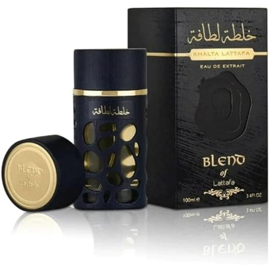 Lattafa Blend of Khalta Eau De Parfum Spray for Unisex - 3,4 Ounce / 100ml