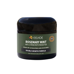 Rosemary Mint Hair and Strong Roots Butter 2oz, Rosemary Mint Strengthening Hair Masque, Strengthen and Nourish Hair Follicles, for Dry Scalp, Split Ends & All Hair Types