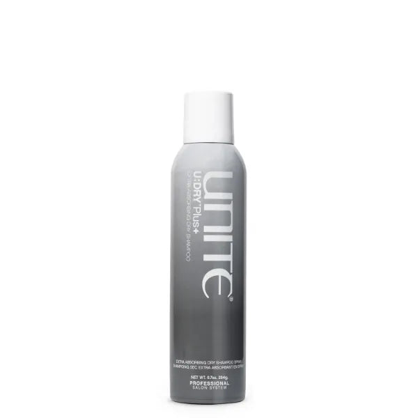 UNITE Hair – U:DRY Plus+  Extra-Absorbing Dry Shampoo to Deep Clean Roots & Control Excess Oil, Lightweight, Residue-Free Finish – 6.7 Oz