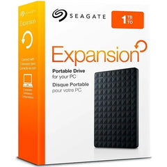 Seagate 1TB Expansion Portable Hard Drive (STEA1000400) - Black