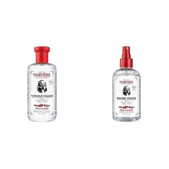 THAYERS Rose Petal, Alcohol-Free, Hydrating Toner 12 Oz + Mist Toner 8 Oz (2 Pack)