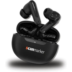 Scanmarker Bluetooth Wireless Earbuds with Microphone – 8H Playtime, 32H Total with Charging Case