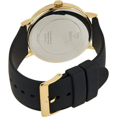 GUESS Mens Quartz Watch, Analog Display and Silicone Strap W1264G1