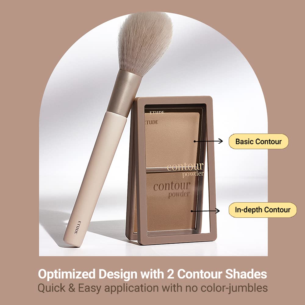 ETUDE CONTOUR POWDER 01 Creator | Bronzer And Contour Palette To Effortlessly Define The Face Like A Selfie | Smooth, Velety Texture | Natural Look