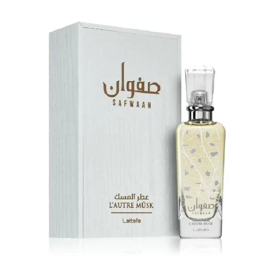 Lattafa Safwaan L'Autre Musk Eau de Parfum Spray for Unisex, 3.4 Ounce