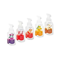 Bath & Body Works Foaming Hand Soaps - Set of 5 Gentle Foaming Soaps (Fresh & Fruity)