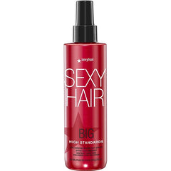SexyHair Big High Standards Volumizing Blow Out Spray, 6.7 Oz | Up to 40% More Volume | Shine, Smoothness and Manageability | Thermal Protection