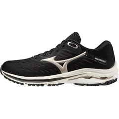 Mizuno J1GD200342 Wave Rider 24 Running Shoes Black UK 8.5