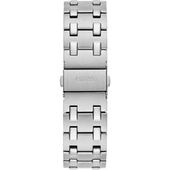 GUESS Silver-Tone Sunburst Analog Watch