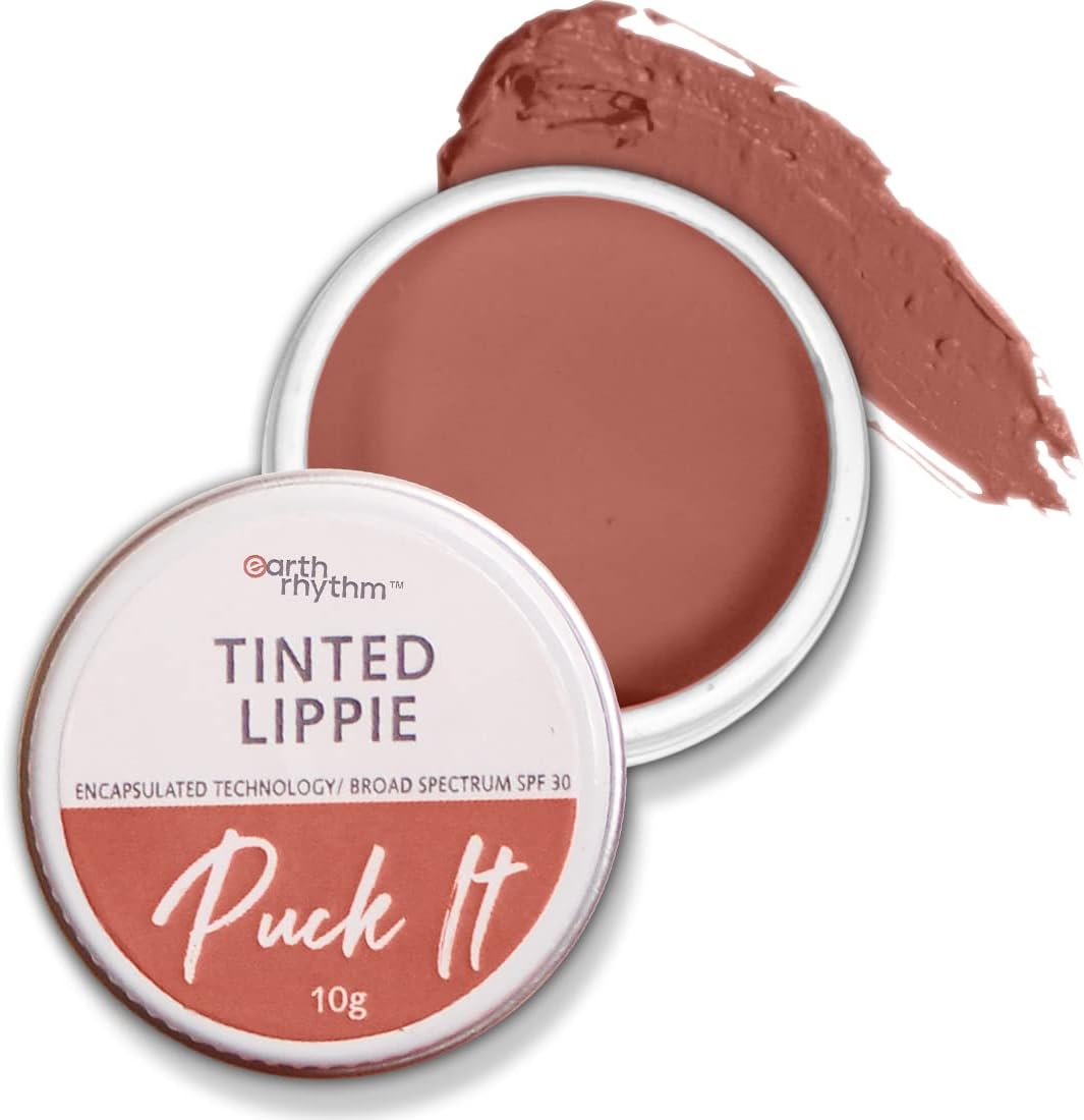 Earth Rhythm Tinted Lip & Cheek Tint with SPF30 - Ahoy There, Provides UV Protection, for Women & Girls - 10 gm
