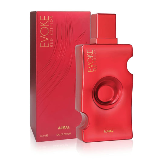 Ajmal Evoke Red EDP for Women, 75ml | Women’s Everyday Perfume