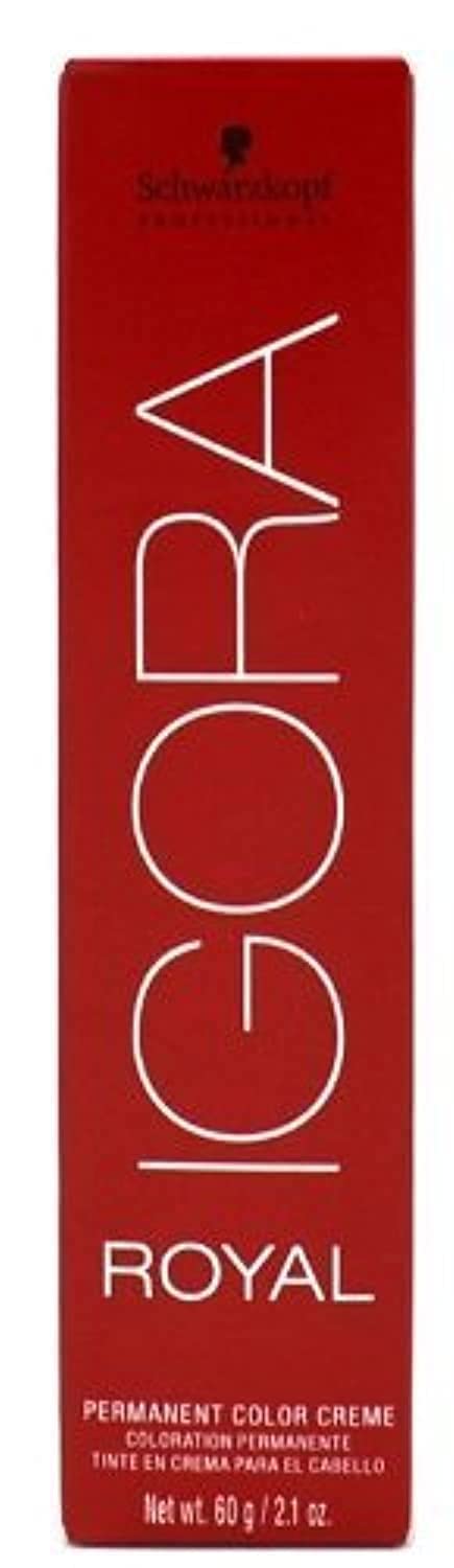 Schwarzkopf Professional Igora Royal Permanent Hair Dye, 4-88, Medium Red Brown Extra, 60g