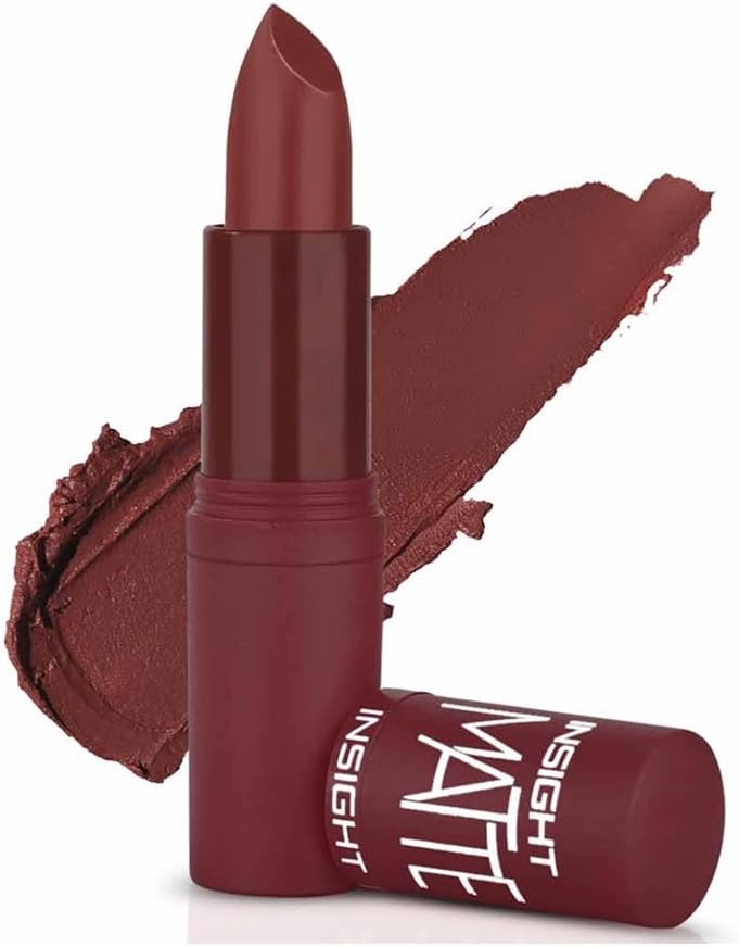 INSIGHT Cosmetics Matte Lipstick, 21-BELGIAN BROWN