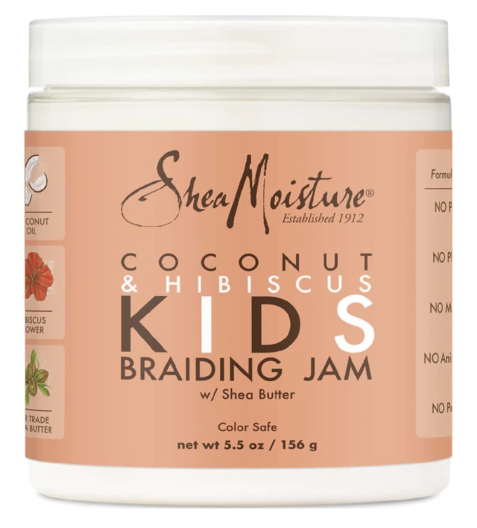 Shea Moisture Kids Braiding Jam Coconut & Hibiscus 163ml