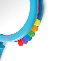 hand2mind See My Feelings Mirror, Social Emotional Learning Mirror, Sensory Toys For Toddler Learning, Anxiety Relief For Kids, Mindfulness For Kids, Kindergarten Homeschool Supplies (Pack of 1)
