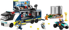 LEGO City Police Mobile Crime Lab Truck Toy for 7 Plus Year Old Boys, Girls & Kids, Vehicle Set with Quad Bike, 2 Officer, 1 Scientist and 2 Crook Minifigures for Pretend Play, Birthday Gifts 60418