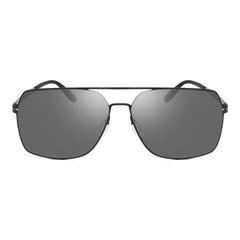 PUKCLAR Polarised Men Sunglasses Pilot Sunglasses Lightweight Stainless Steels Frame Retro Sun Glasses with UV400 for Driving, Fishing, Hiking