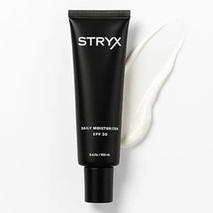 Stryx Mens Face Moisturizer with SPF 30 Unscented Premium Ultra Sheer Facial Sunscreen for Men  Anti Aging Face Cream Hydrating, Vegan and Natural