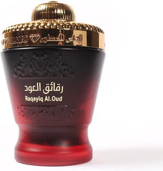 ALMAS PERFUMES Incense Bakhoor Raqayiq Al.Oud - 50G, Oriental Scent, Slow to Burn, Scent Lasts All Day Long