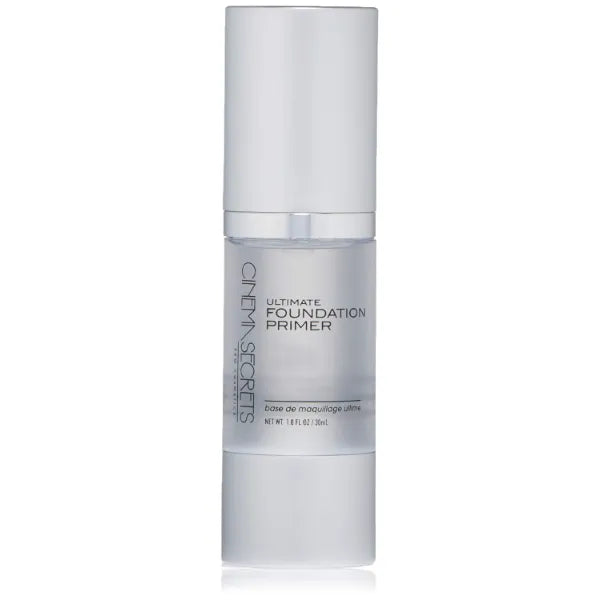 Cinema Secrets Ultimate Foundation Primer - Lightweight Silicone-Based Primer with Vitamins A & E, Hydrating & Smoothing, Preps Skin for Flawless Makeup - 30ml