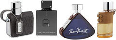 Armaf Men's Perfume Signature Collection, 4 Piece Set, Club De Nuit Intense Man EDT 105ml + Armaf Tag Him 100ml EDT + Armaf Hunter For Men 100ml EDP + Armaf Tres Nuit EDP 100ml, perfume for man