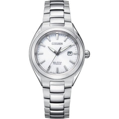 Citizen Women's Analogue Eco-Drive Watch with a Titanium Strap