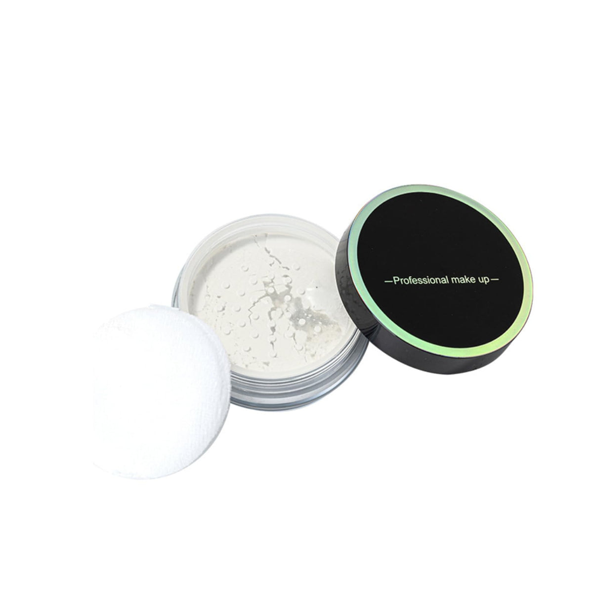 Fixing Face Setting Powder - Loose Powder Long Lasting Lightweight Face Powder - Oil Control Breathable Lighting Setting Powder - Makeup Powder for All Skin Types Face Make-up (01White)