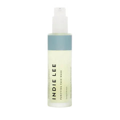 Indie Lee Purifying Face Wash - Daily Detox Foaming Cleanser + Makeup Remover for Radiant Complexion + Blemish-Prone Skin (4oz / 125ml)