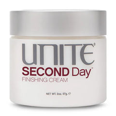 UNITE Hair SECOND Day, Weightless Finishing Cream for Effortless, Lived-In Texture & Frizz Control, UV & Thermal Protection – 2 Oz
