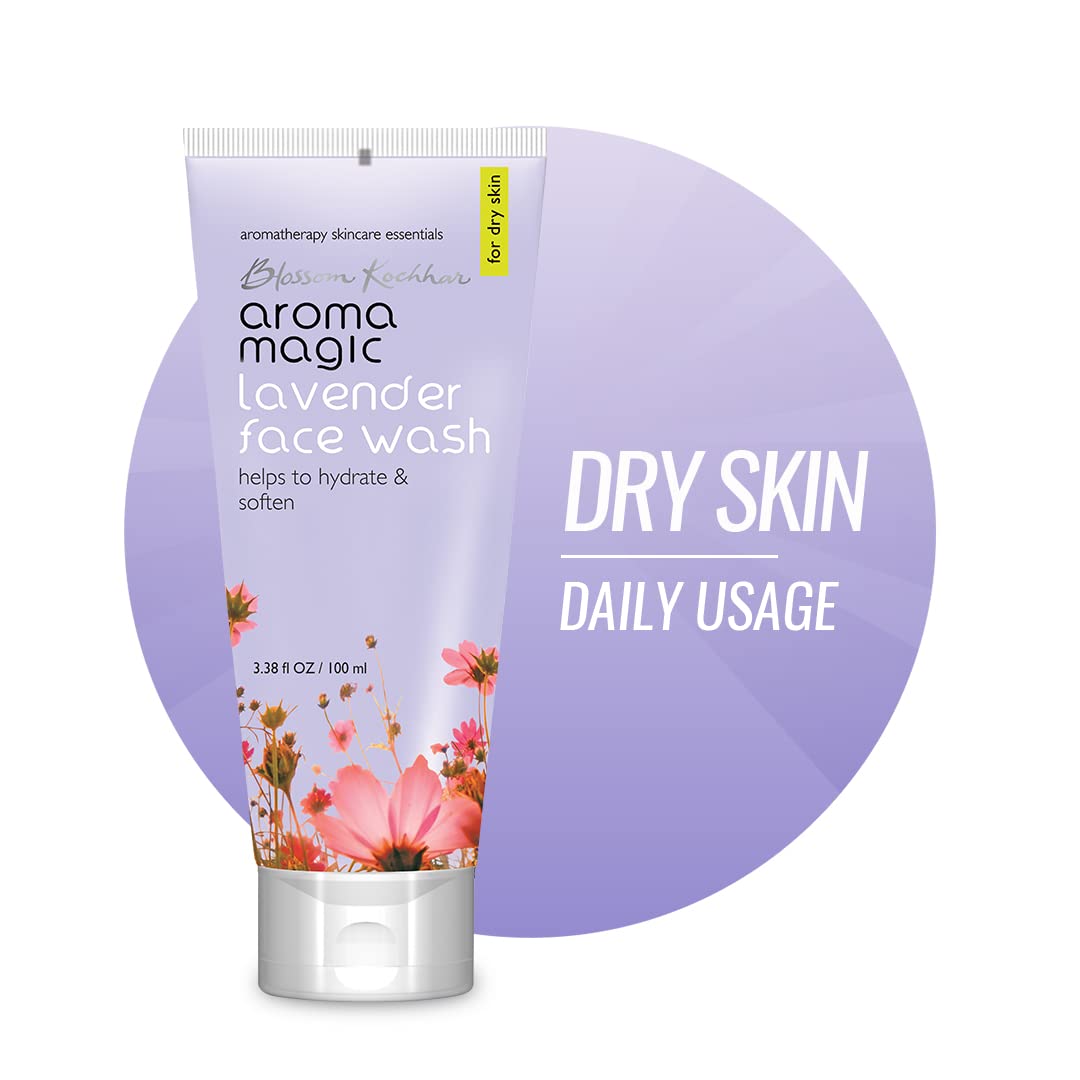 Aroma Magic Lavender Face Wash, 100 ml- Cleanses and refreshes the skin