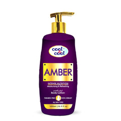 Cool & Cool Amber Body Lotion | Non Greasy & Paraben Free - 500ml