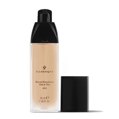 Illamasqua Beyond Liquid Foundation with Hyaluronic Acid - Ultra-lightweight - Sheer, Dewy Finish - Vegan MG4