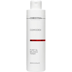 Christina Comodex Purify & Balance Facial Toner 300ml – pH Balancing Non-Drying Toner with Eucalyptus & Tasman Pepper for Oily, Combination & Normal Skin